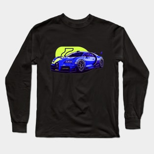 Zooming Adventures: Fun Car Design for Kids Long Sleeve T-Shirt